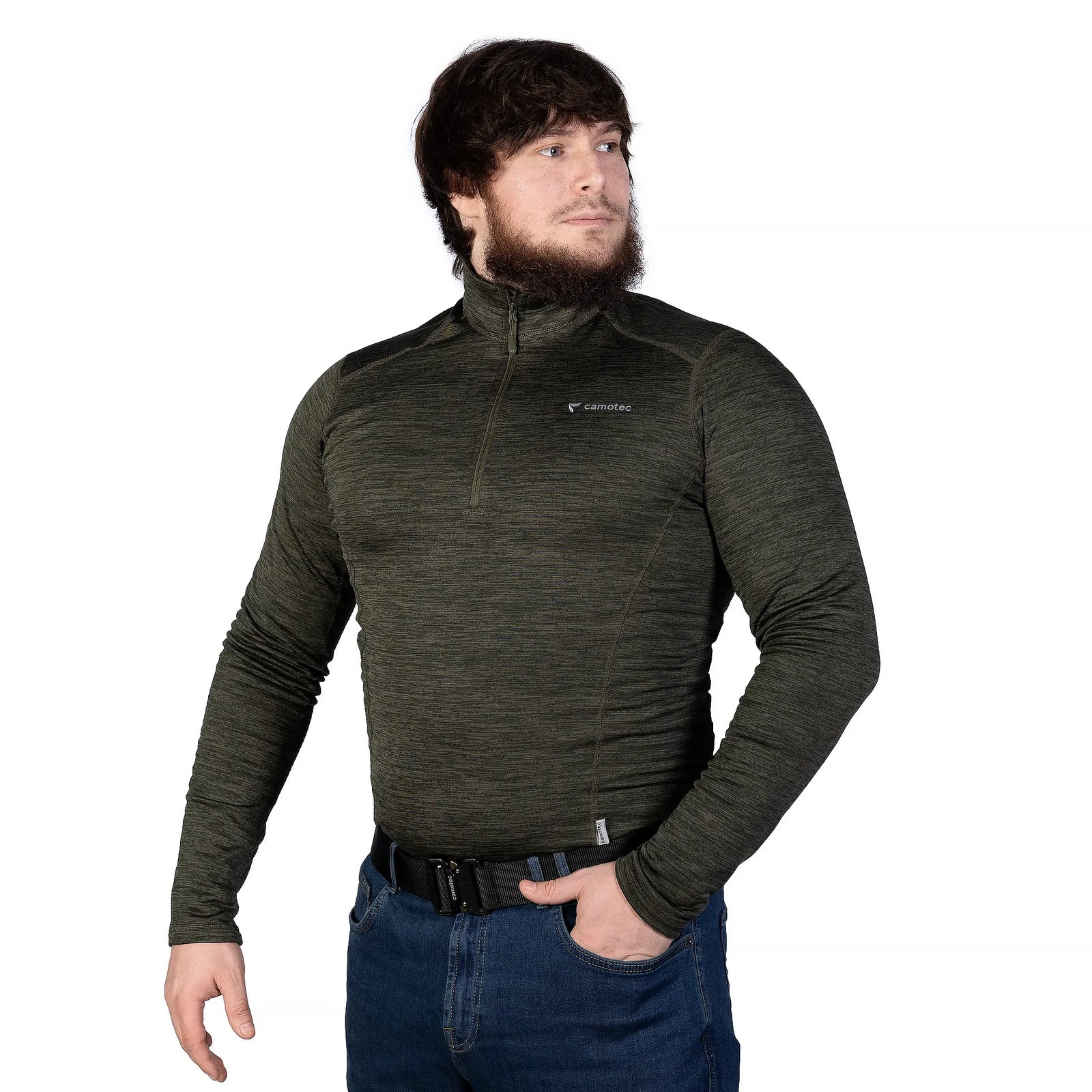 Кофта Hawk Polarheat QS Pro Олива Меланж