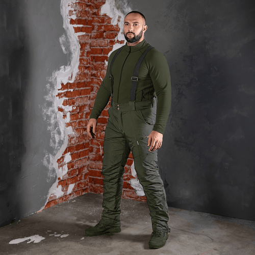Зимові штани Patrol Темна Олива